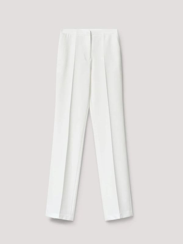 Hinnominate Pantalone Slim Fit Vita Alta Bianco