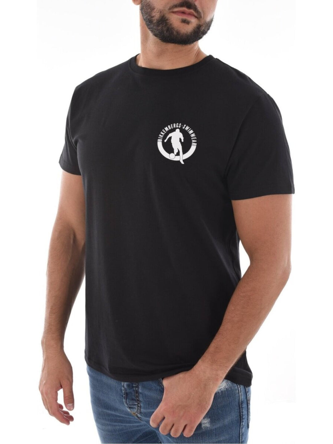 T-shirt logo cuore Pupino  Nero