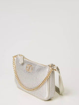 Borsa a tracolla Petite party con Oval T Silver