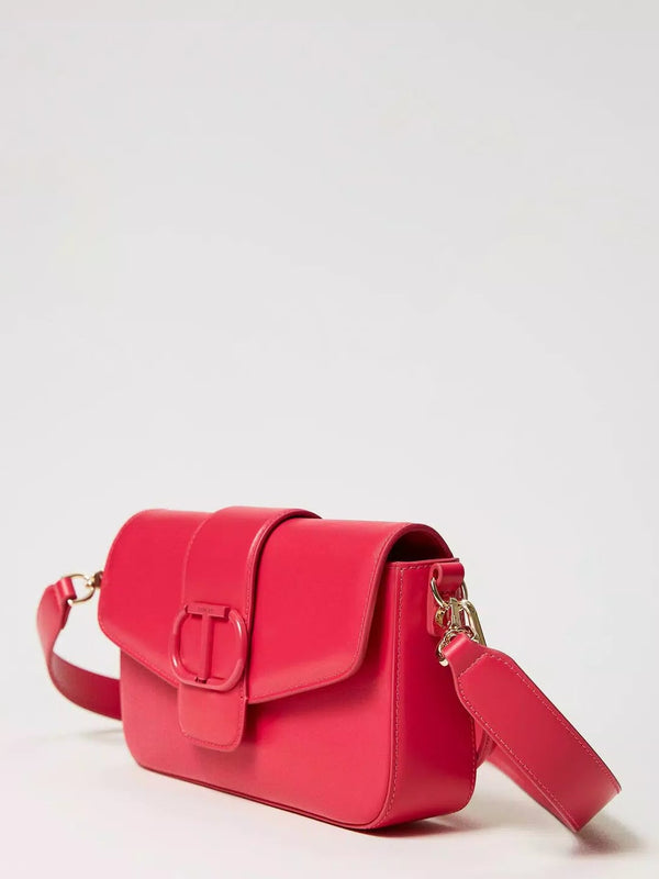 Borsa a tracolla Amie in pelle Rosa "Bright Rose"