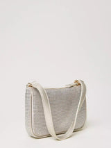 Borsa a tracolla Petite party con Oval T Silver