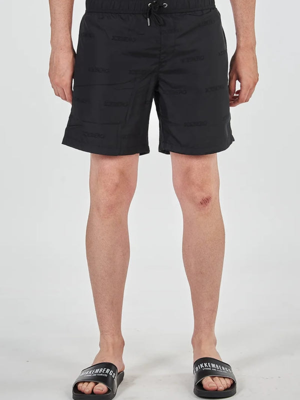 Shorts da Mare Uomo Color Black