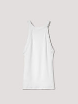 Hinnominate Top In Costina Scollo All'Americana Bianco