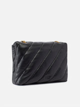 Pinko Big Love Bag Puff Maxi Quilt Nero