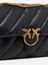 Pinko Big Love Bag Puff Maxi Quilt Nero