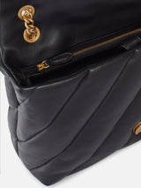 Pinko Big Love Bag Puff Maxi Quilt Nero