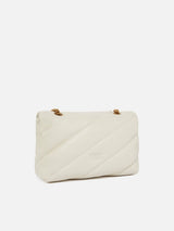 Pinko Classic Love Bag Puff Maxi Quilt Bianco