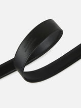 Pinko Cintura Love Birds in pelle 3cm Nero