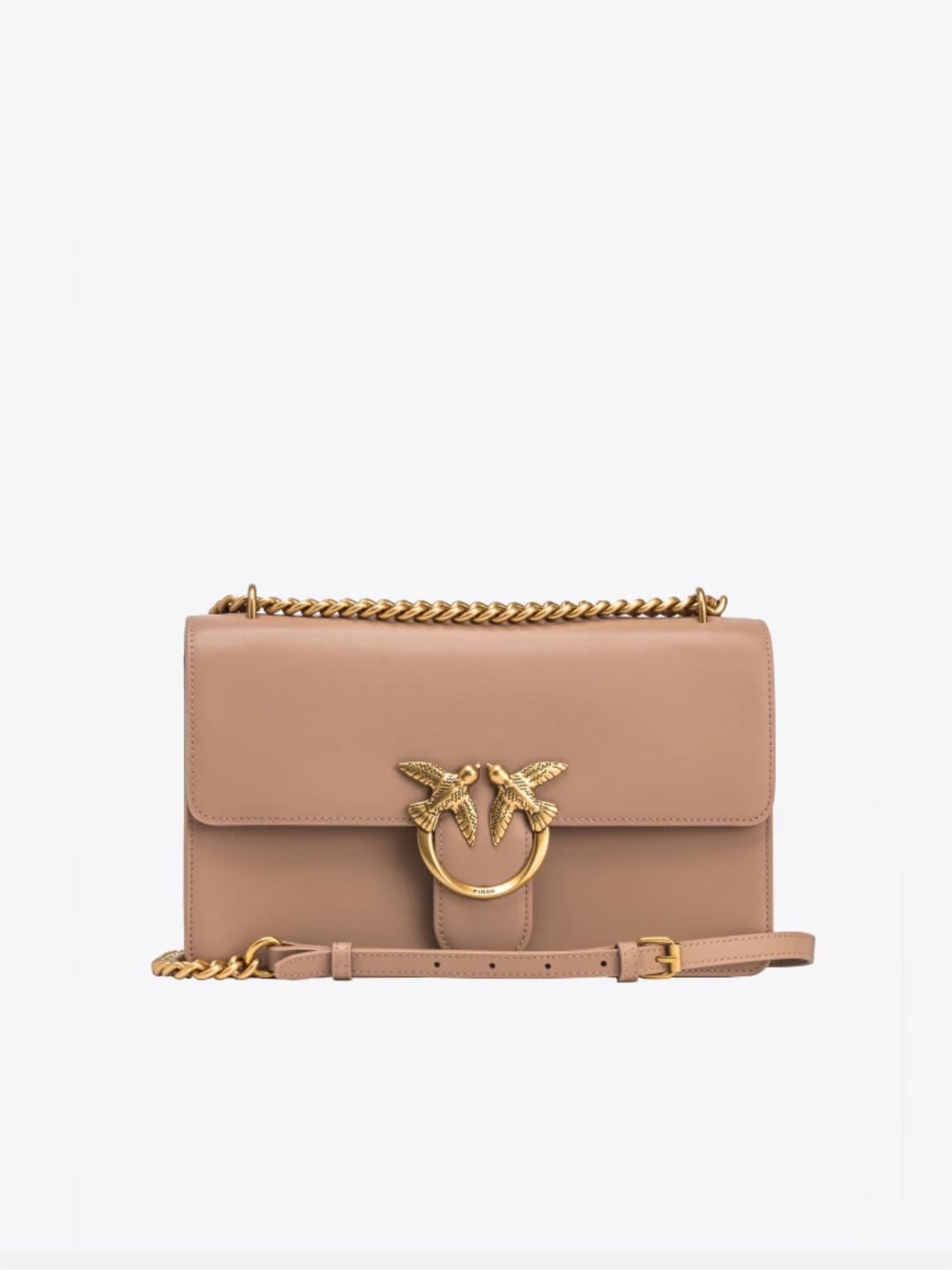 Pinko Classic Love Bag One Simply Biscotto Zenzero