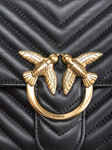 Pinko Classic Love Bag One Chevron Nero