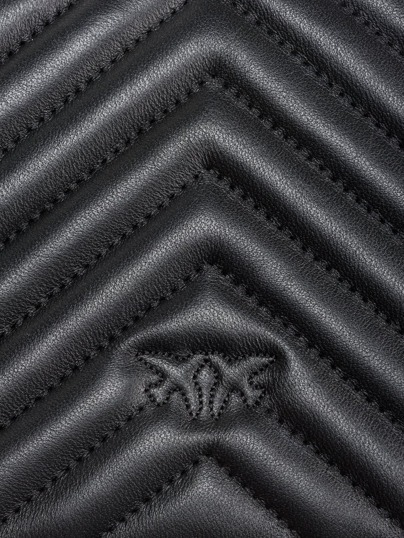Pinko Classic Love Bag One Chevron Nero