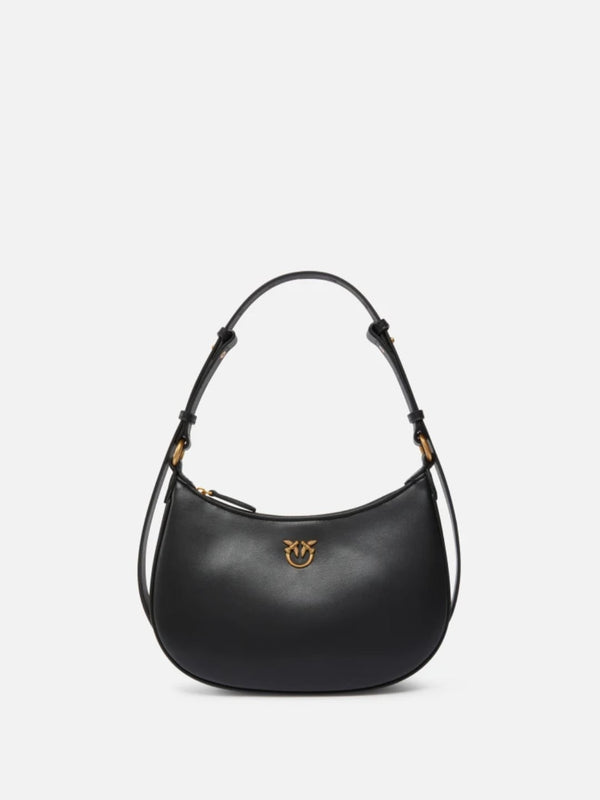 Pinko Mini Love Bag Half Moon Simply Nero