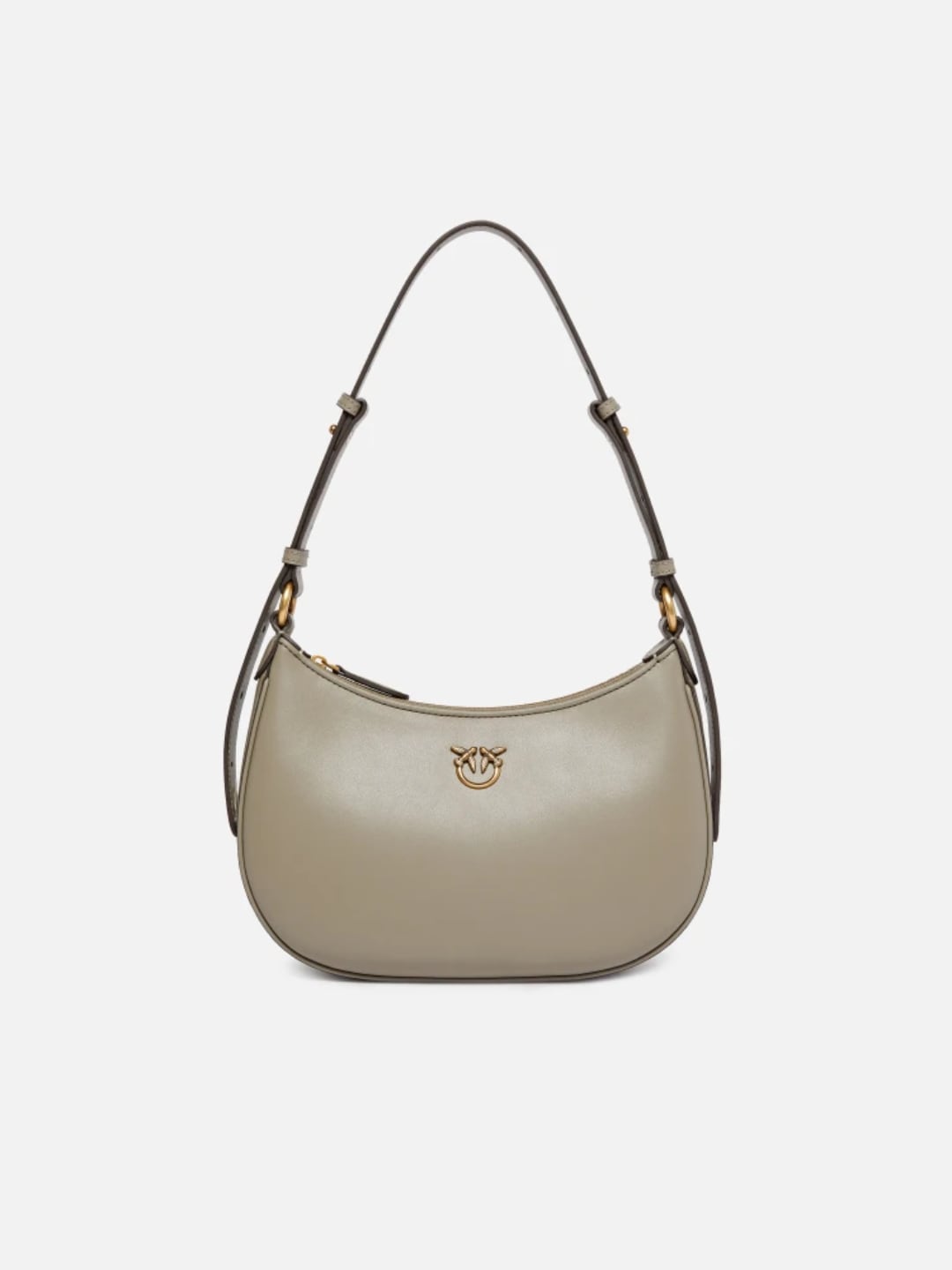 Pinko Mini Love Bag Half Moon Simply Noce Antique Gold