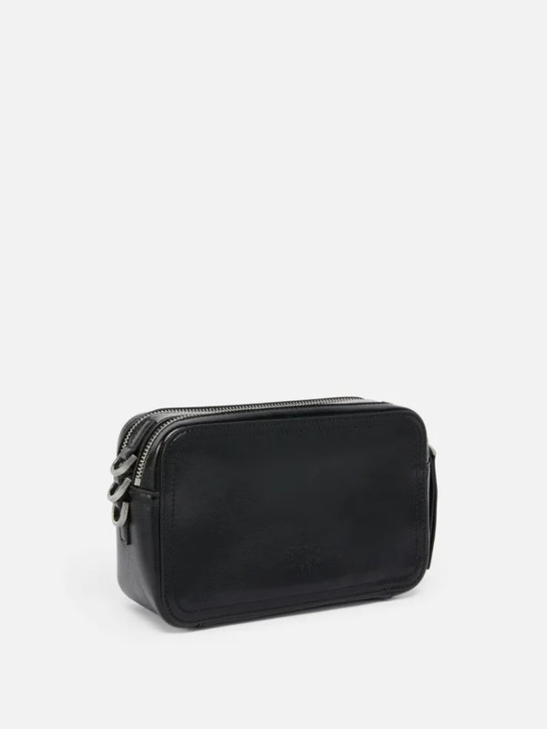 Pinko Borsa camera bag con logo in rilievo Nero