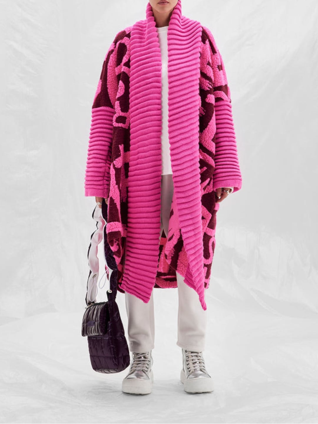 VDR Via Delle Rose Cardigan Cappotto Multicolor 14484