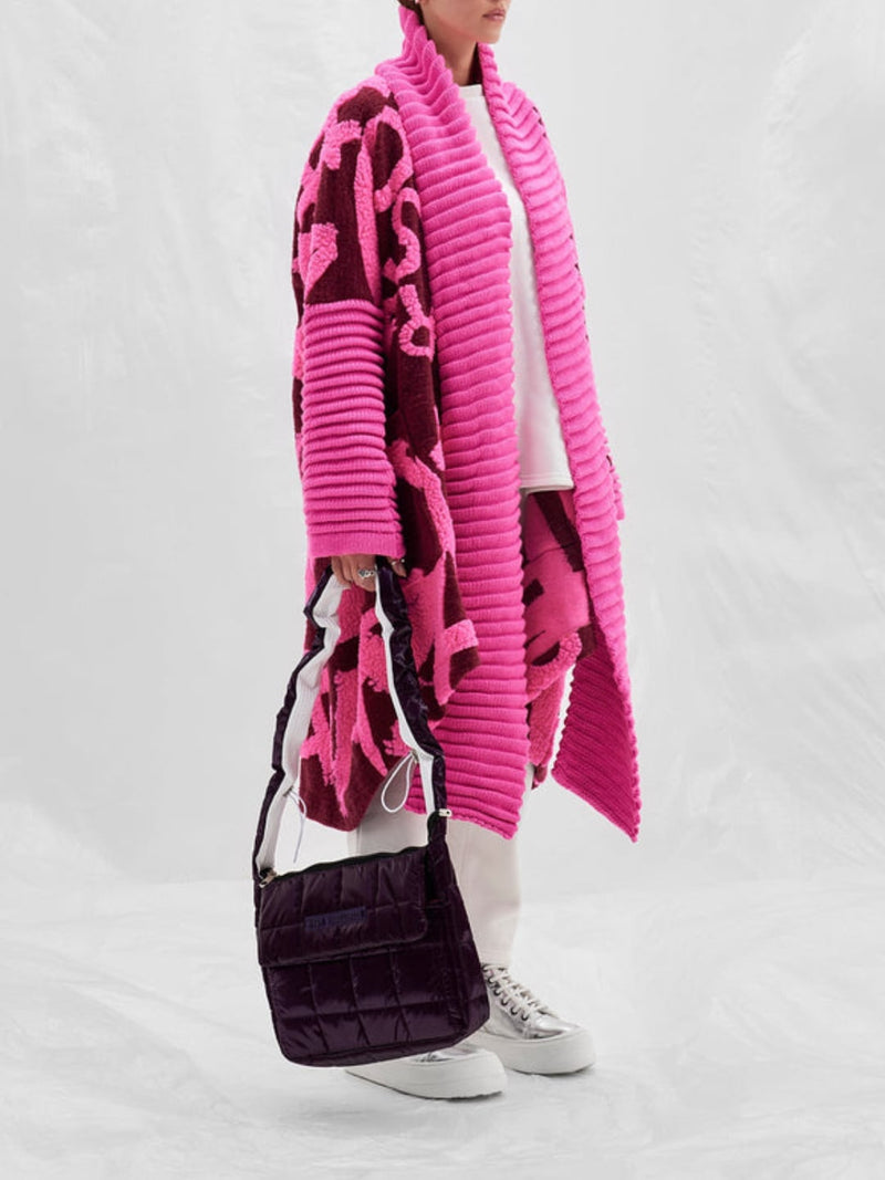 VDR Via Delle Rose Cardigan Cappotto Multicolor 14484