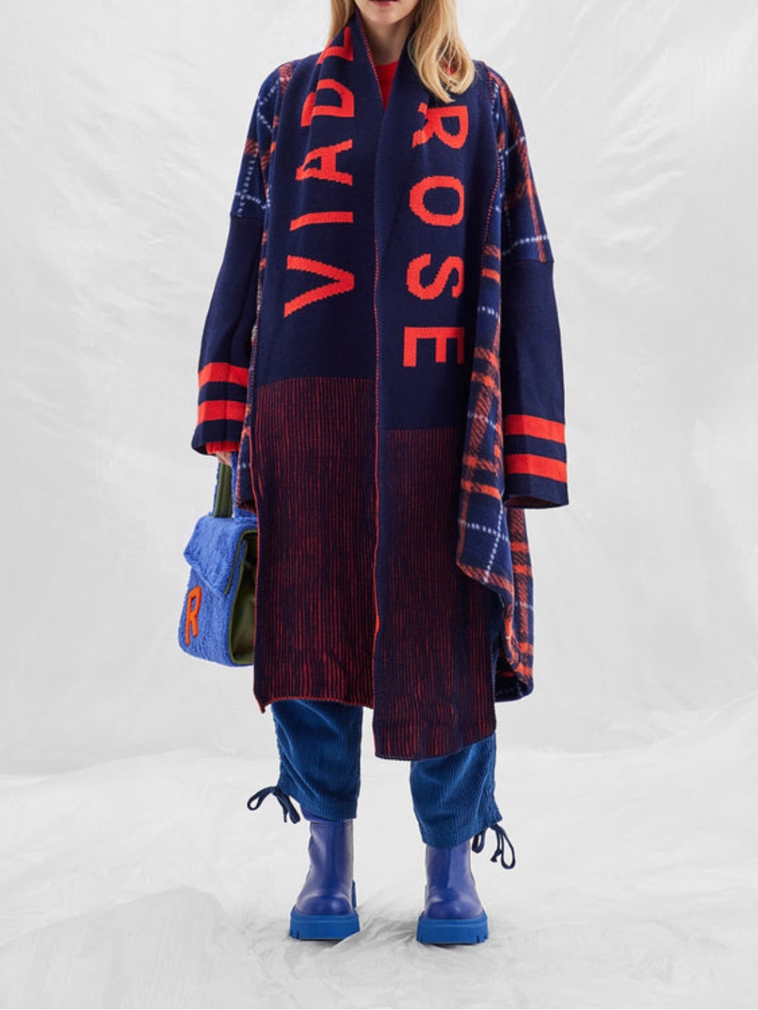 VDR Via Delle Rose Cardigan Cappotto Multicolor 14473