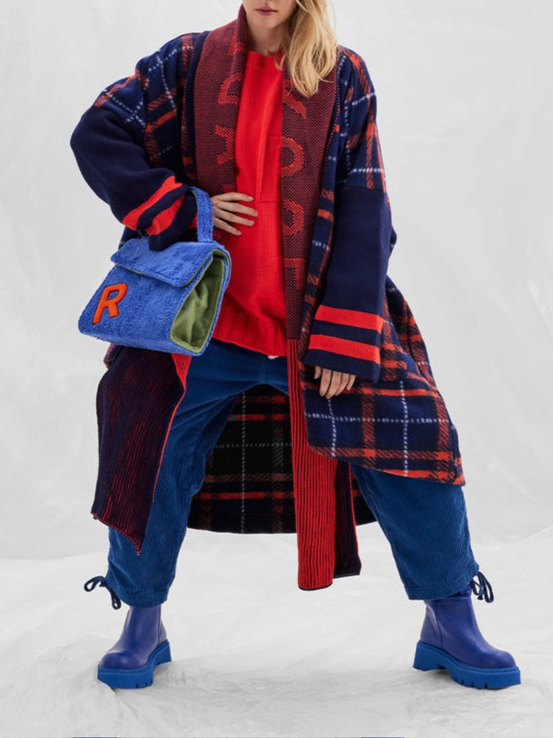 VDR Via Delle Rose Cardigan Cappotto Multicolor 14473