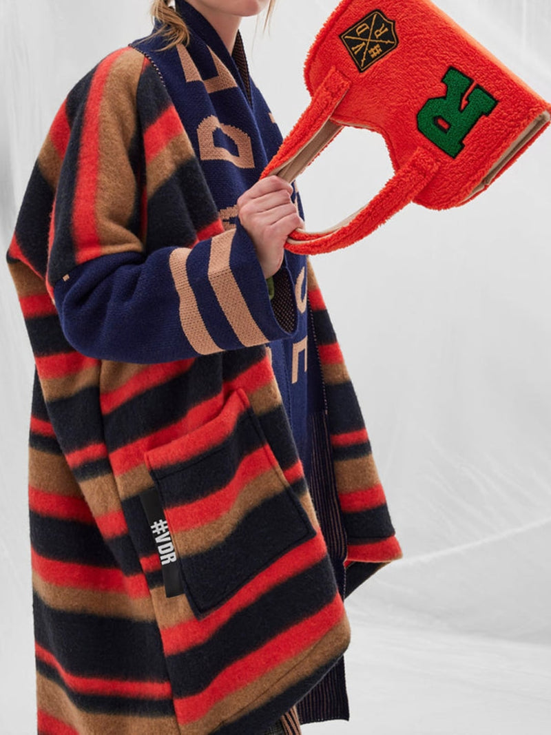 VDR Via Delle Rose Cardigan Cappotto Multicolor 14498