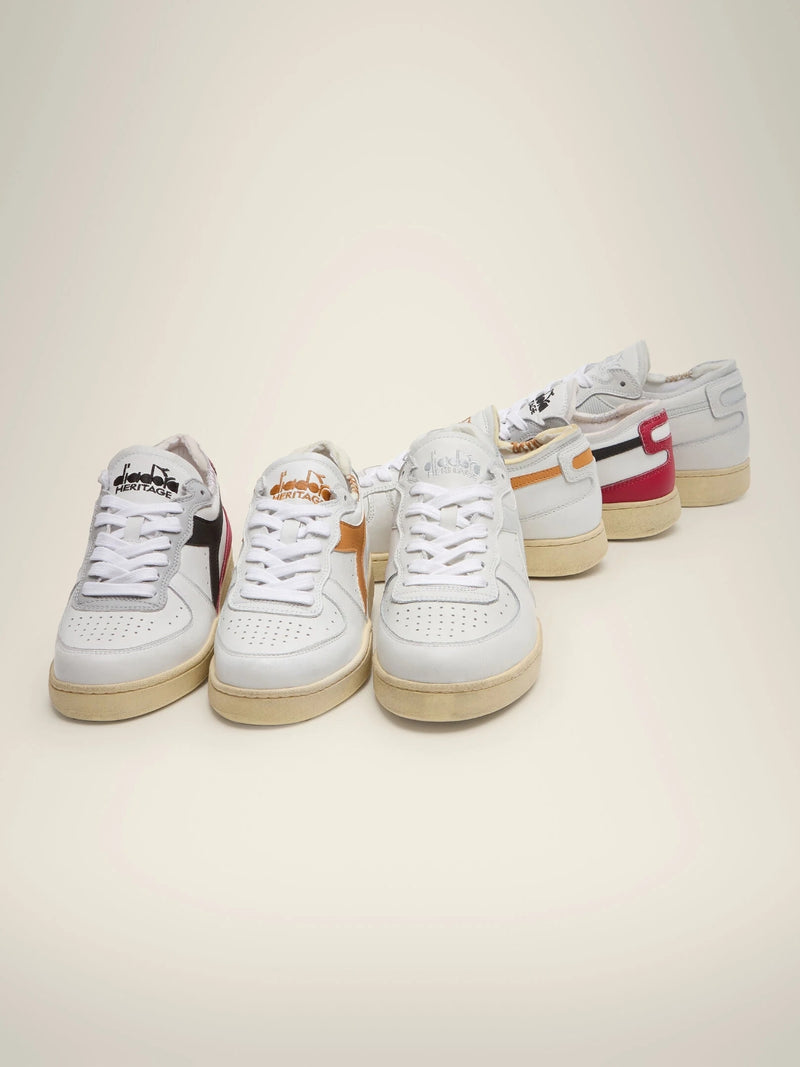 Sneaker Basse MI Basket Row Cut White Unisex