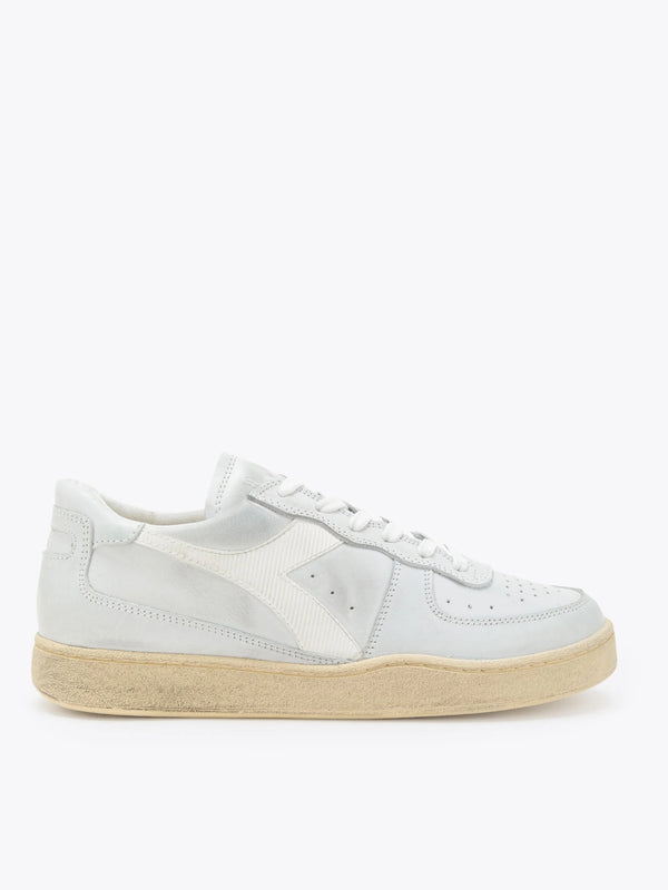 Sneaker Bassa Mi Basket Low Used White Unisex