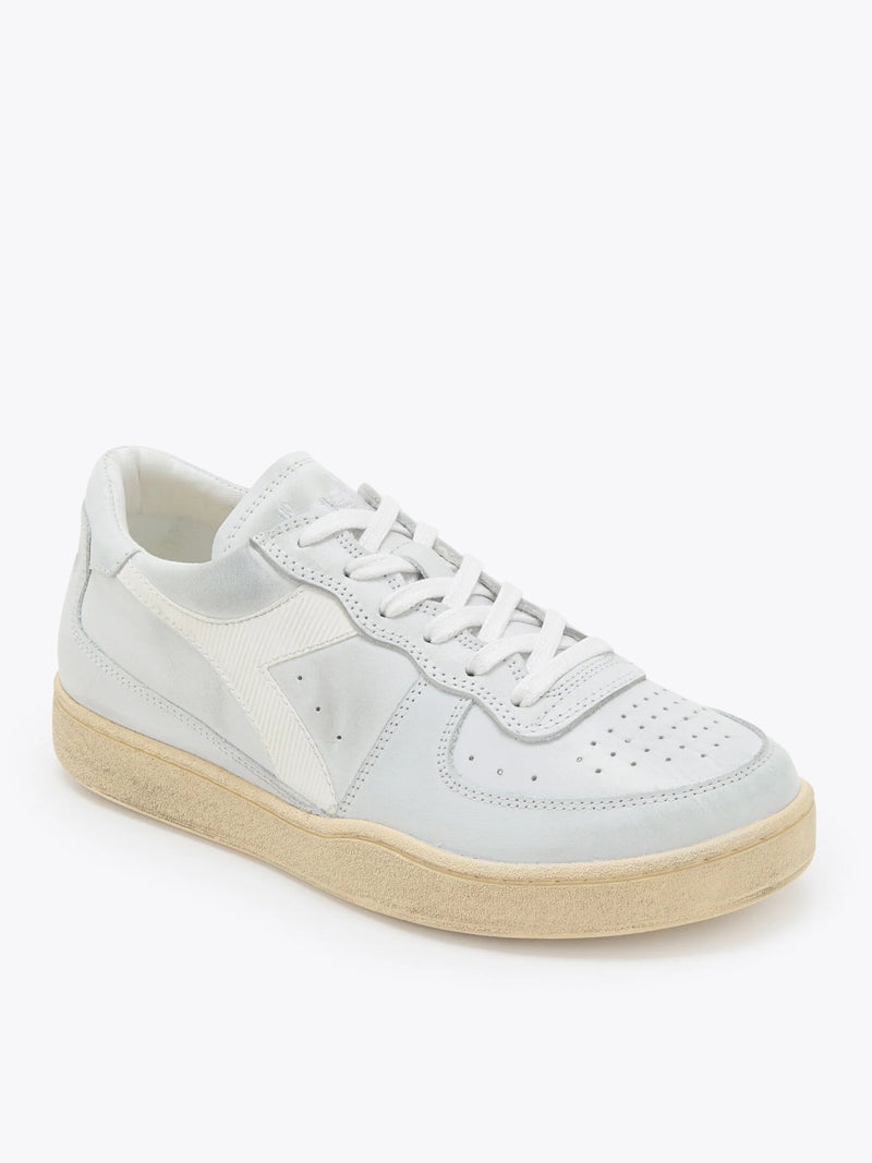 Sneaker Bassa Mi Basket Low Used White Unisex