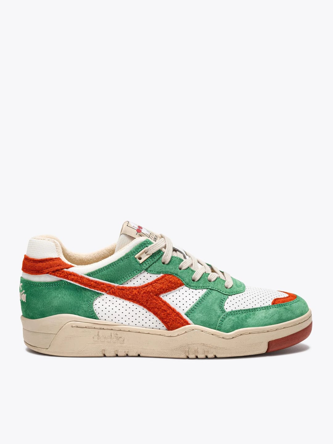Diadora Heritage Sneaker b560 Used RR Italia Marrone Cotto