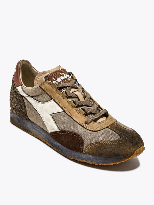 Sneaker Heritage in pelle scamosciata EQUIPE DIRTY SW EVO Cuban Sand