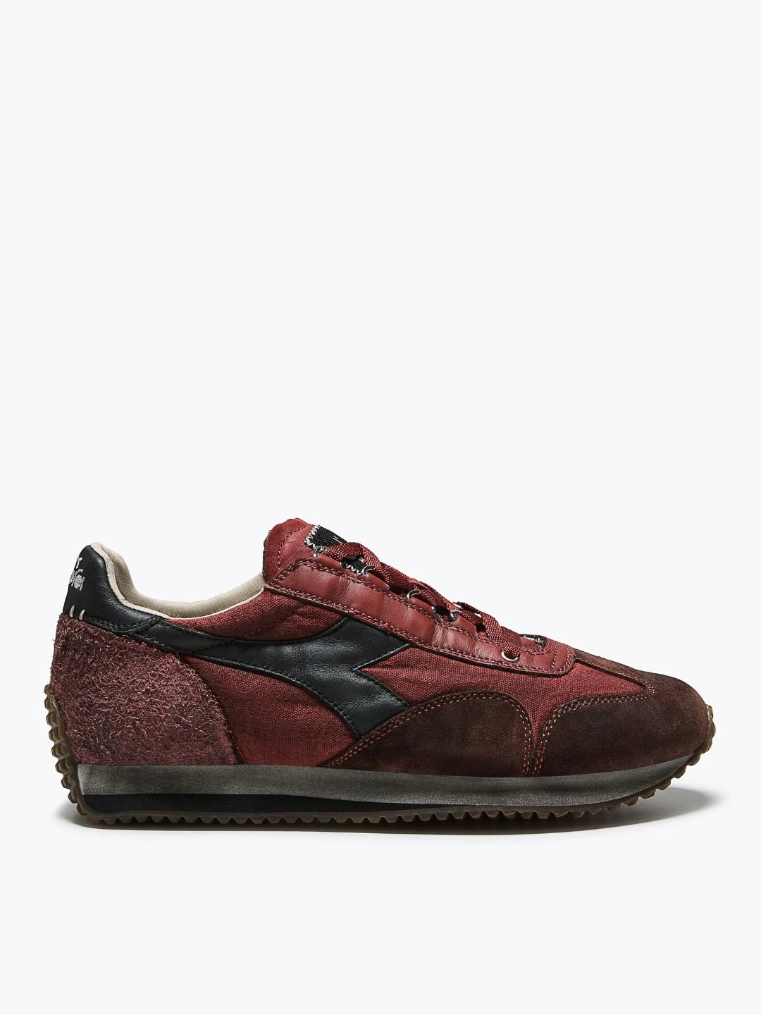 Sneaker in pelle scamosciata Equipe Dirty SW Evo Rosso Mattone