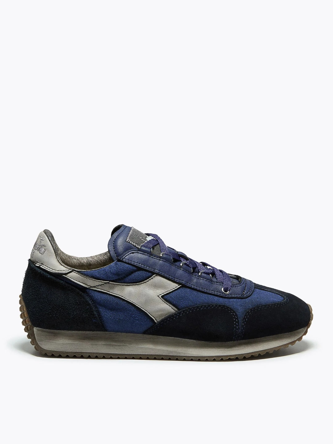 Sneaker in pelle scamosciata Equipe Dirty SW Evo Blu Imperiale