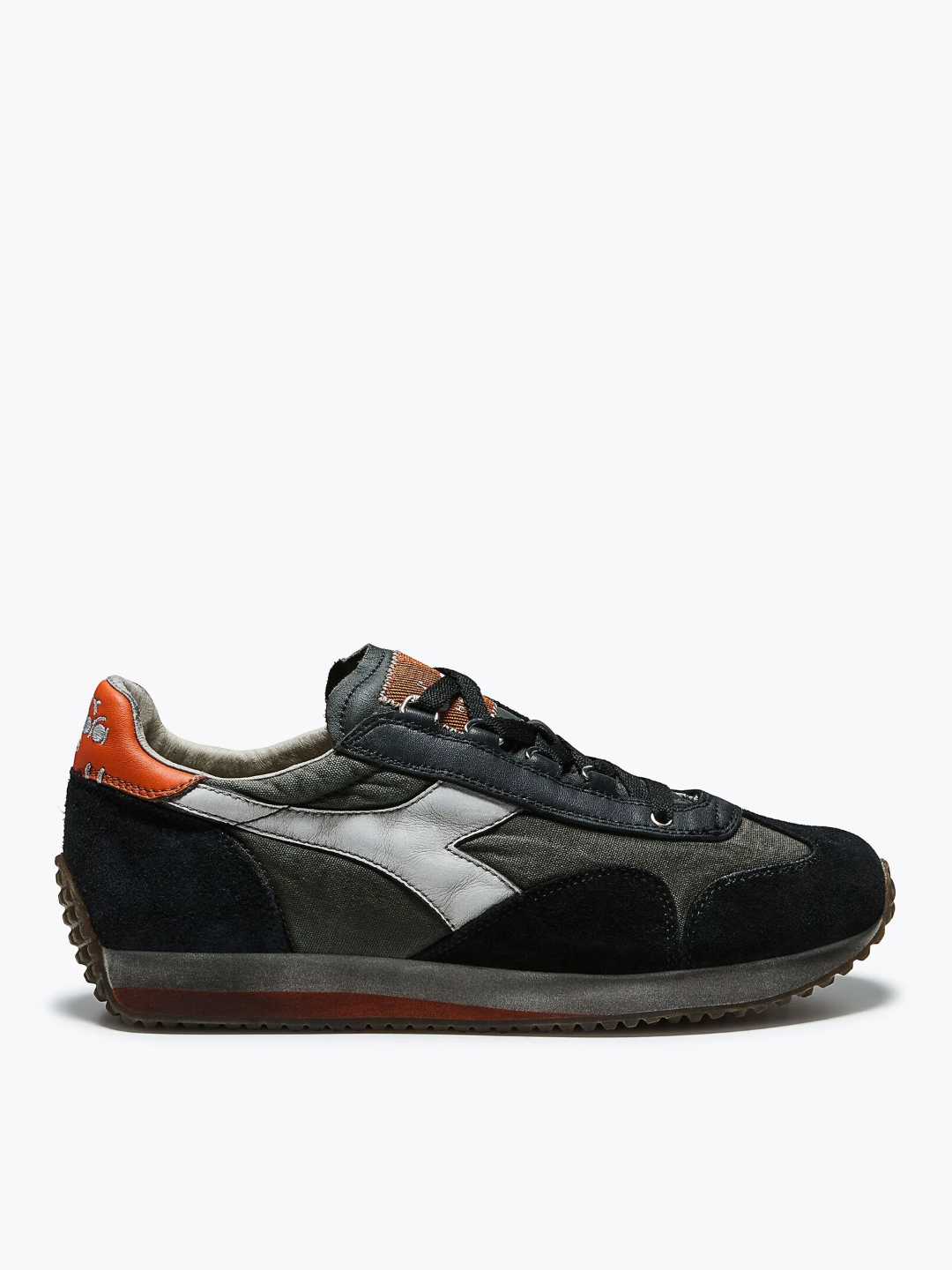 Sneaker in pelle scamosciata Equipe Dirty SW Evo Nero Antracite