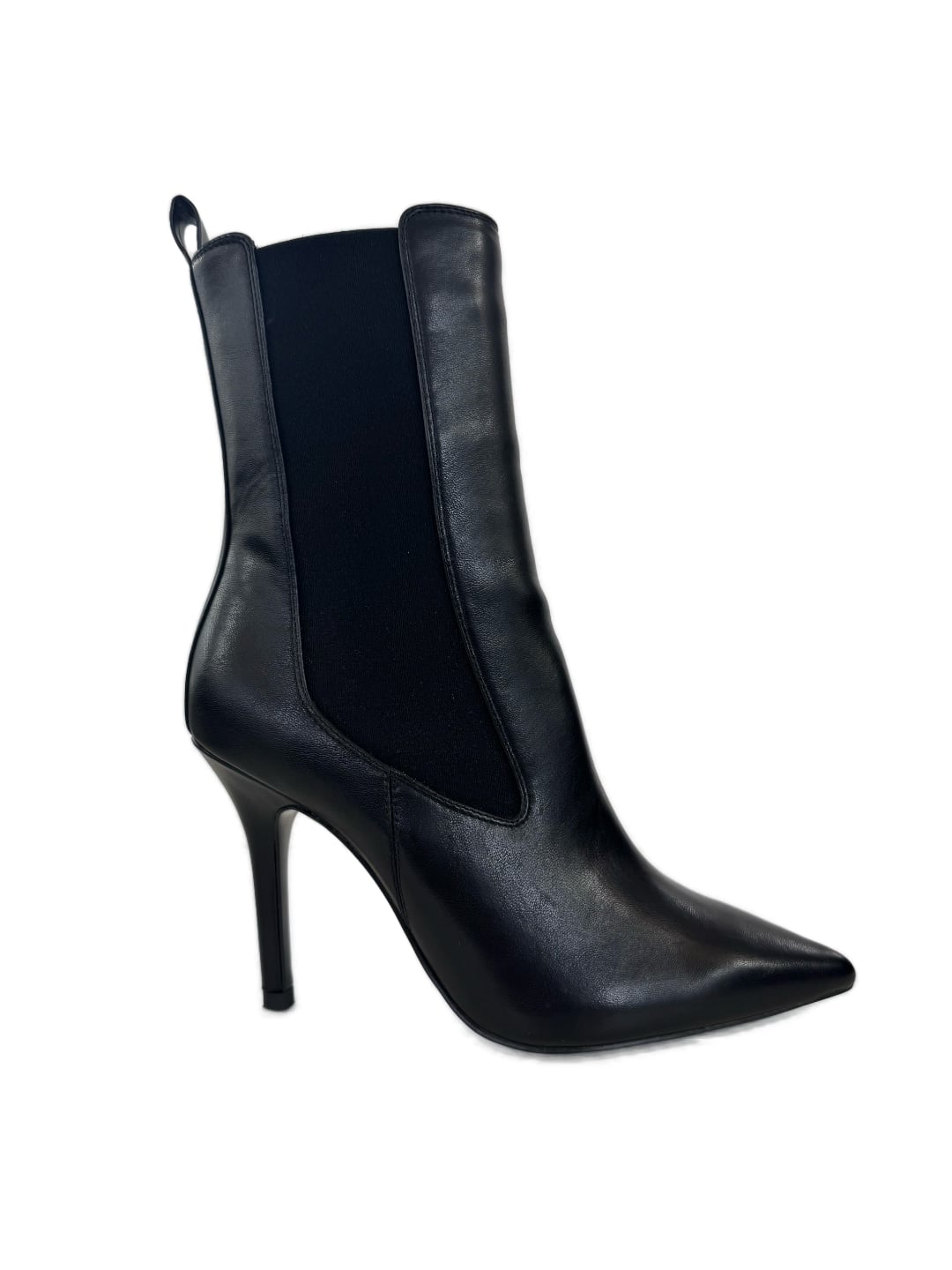 Twinset Stivaletti Alti Con Fasce Elastiche Nero