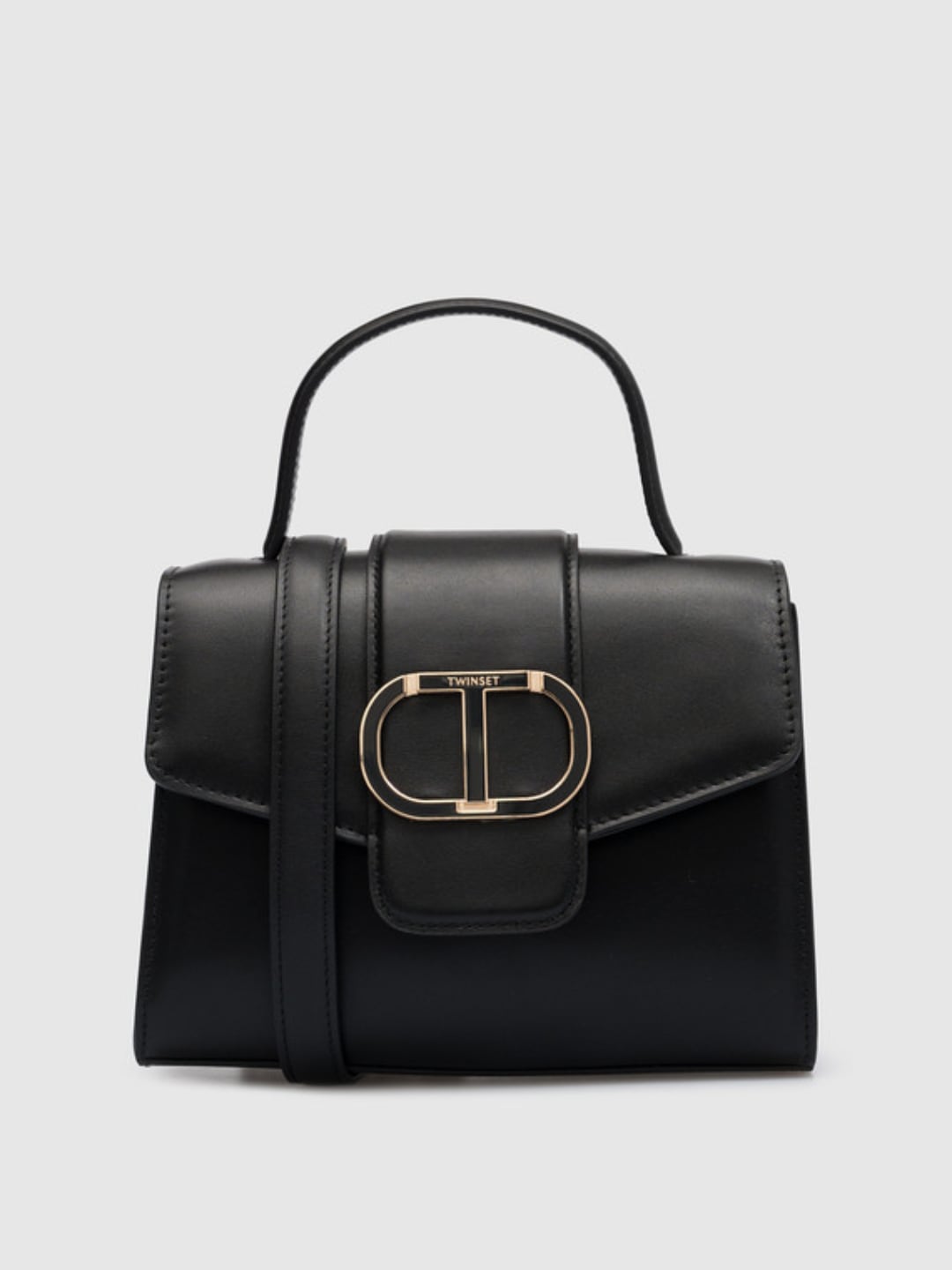 Twinset Borsa a tracolla Amie in pelle Nero