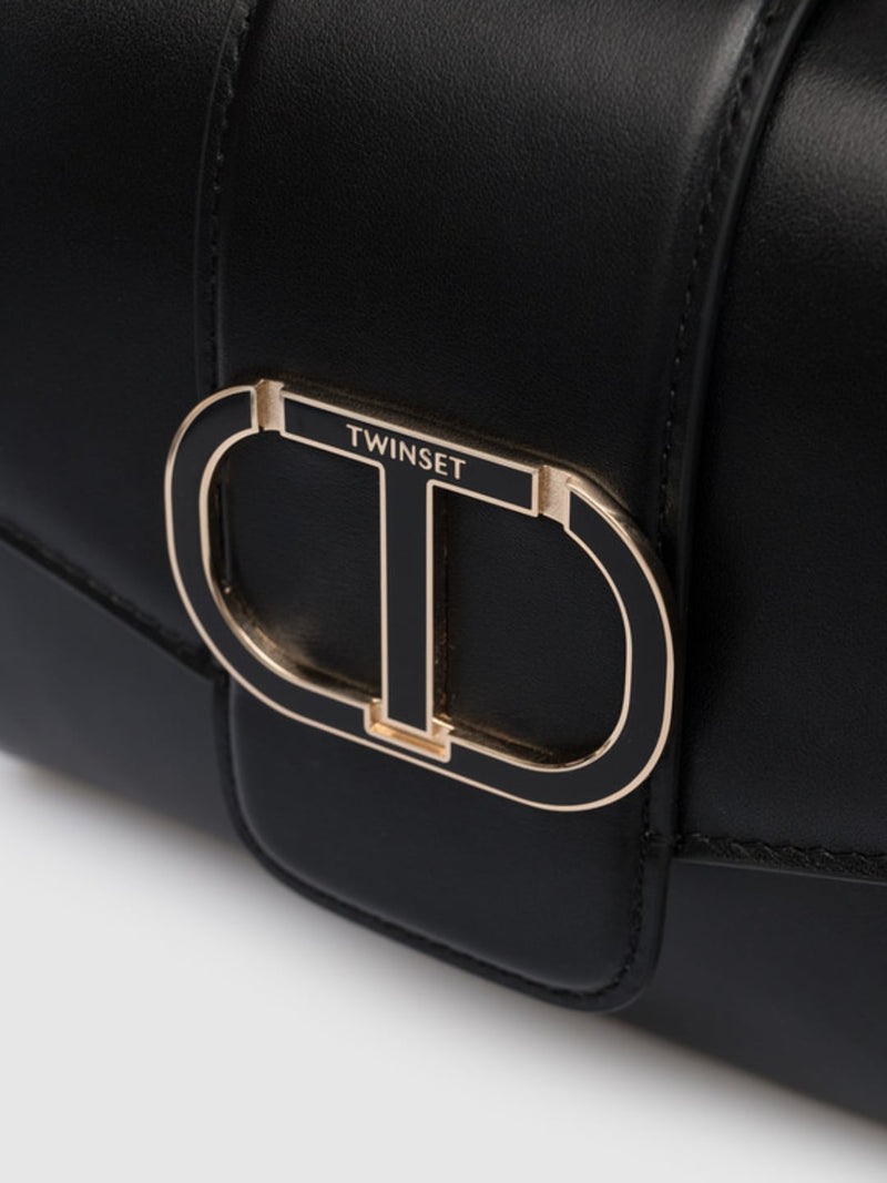 Twinset Borsa a tracolla Amie in pelle Nero