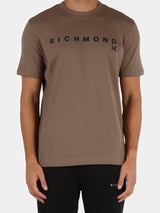 Richmond X T-Shirt con logo centrale Morel