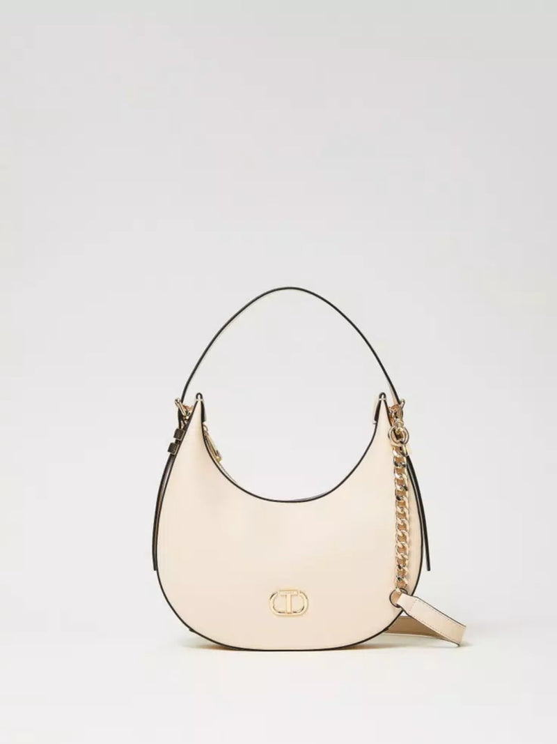 Borsa hobo con Oval T Almond Milk