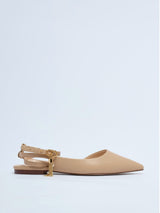 Ballerine con cinturino Col. Hazelnut