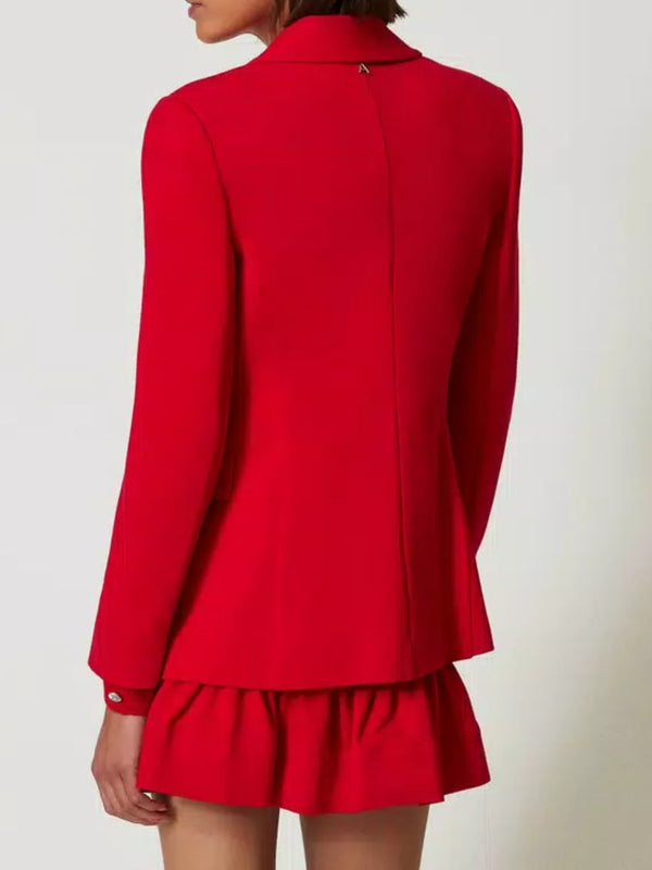 Twinset Giacca blazer monopetto Rosso