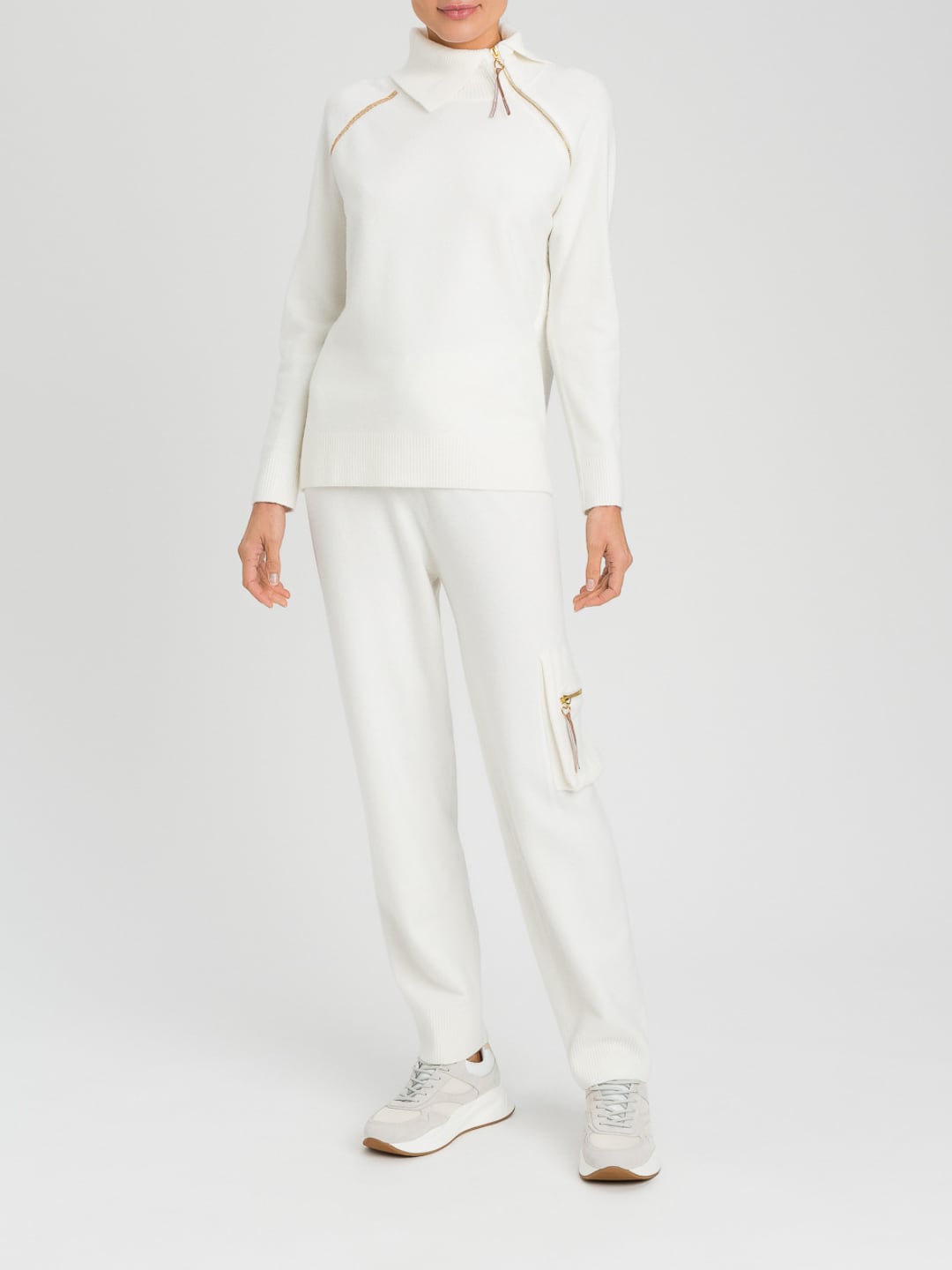 Twinset Maglione con Colletto Madreperla