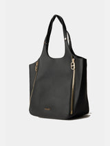 Twinset Shopper Bag con Doppio Manico Nero