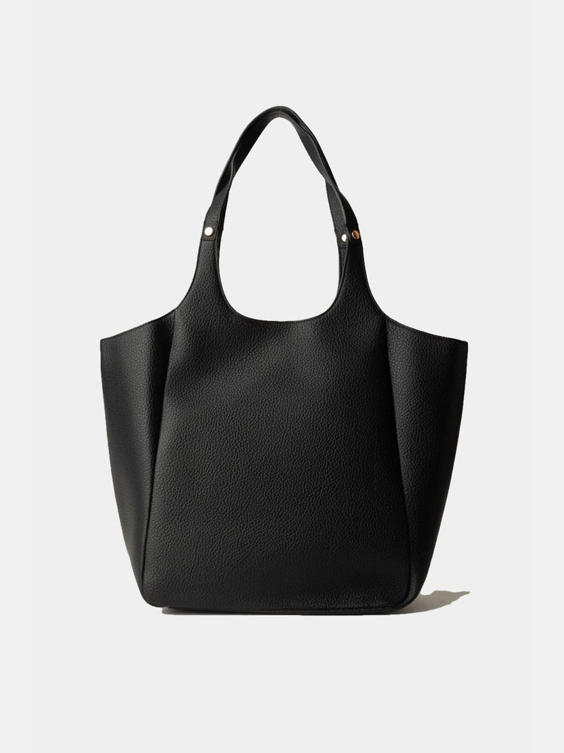 Twinset Shopper Bag con Doppio Manico Nero