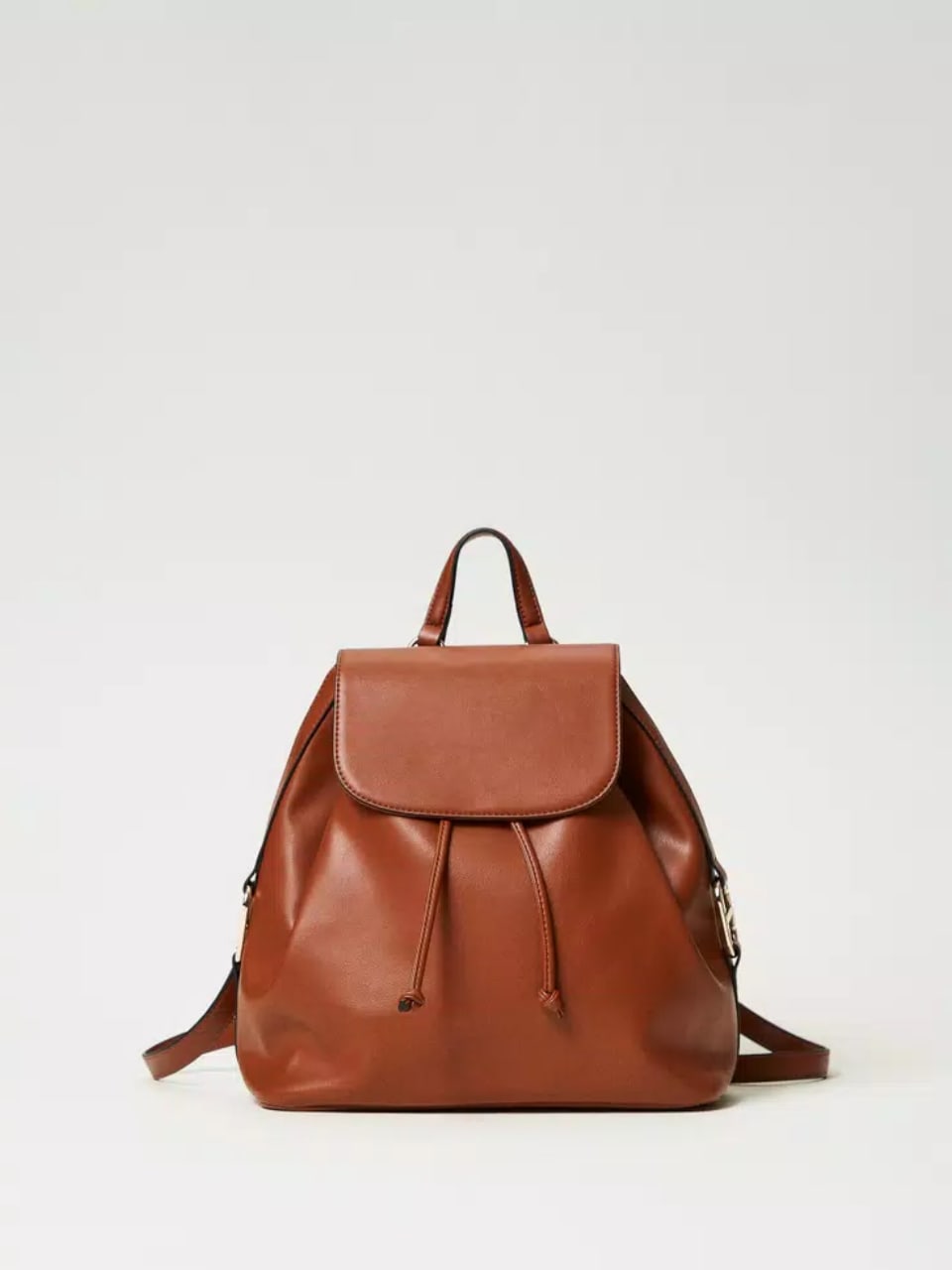 Twinset Zaino con fibbia Oval T Cuoio