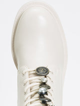 Twinset Anfibio in pelle sintetica Old White