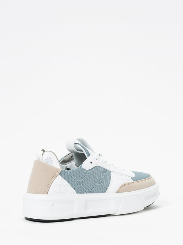 Twinset Sneakers Fessura color block Bianco Ottico Gainsboro Gray