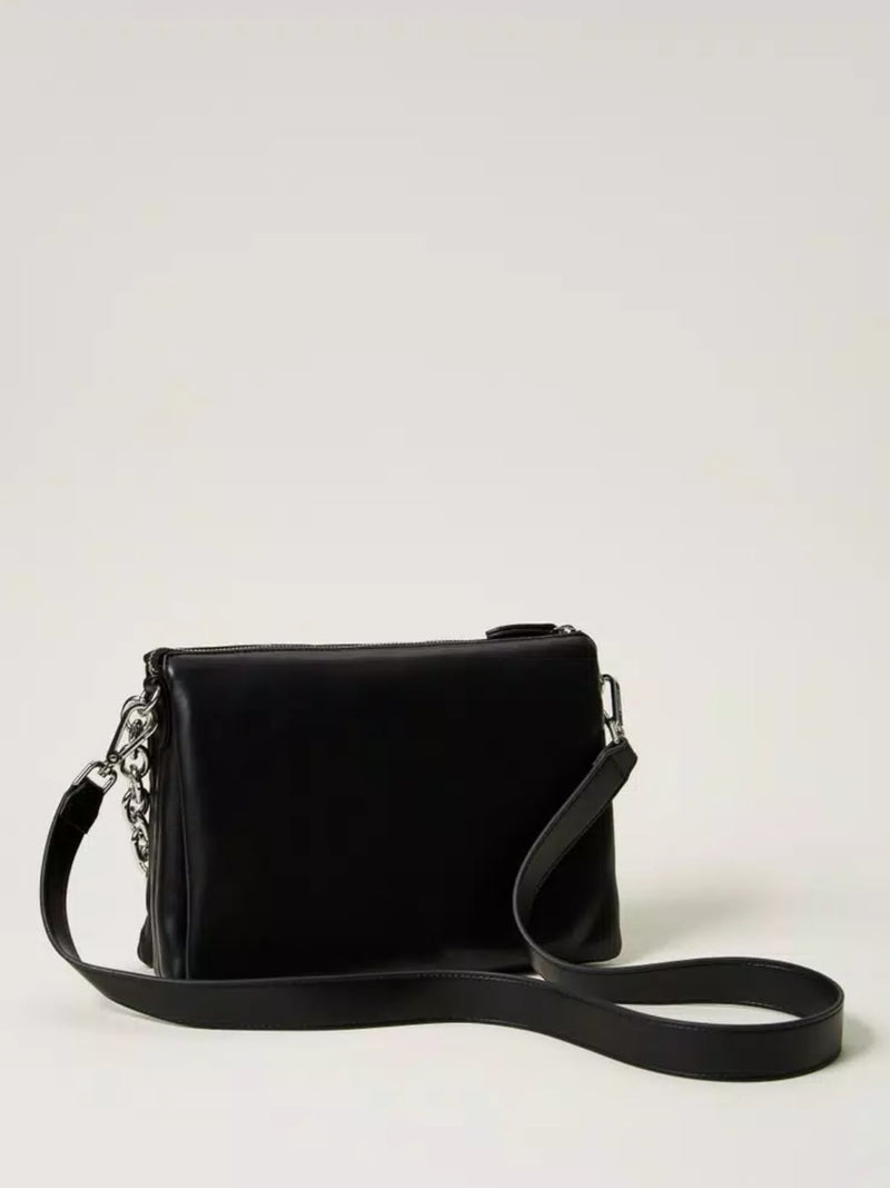 Twinset Borsa a tracolla Via Manzoni con borchie Nero