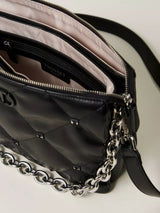 Twinset Borsa a tracolla Via Manzoni con borchie Nero