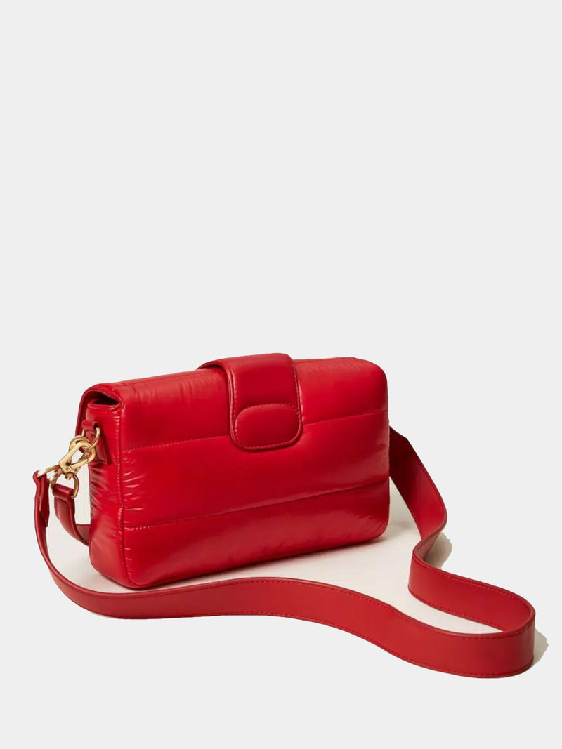 Twinset Borsa a tracolla 'Amie Ski' media in nylon Rosso