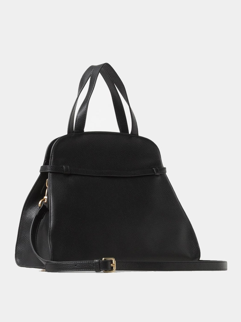 Twinset Bauletto grande in pelle Nero