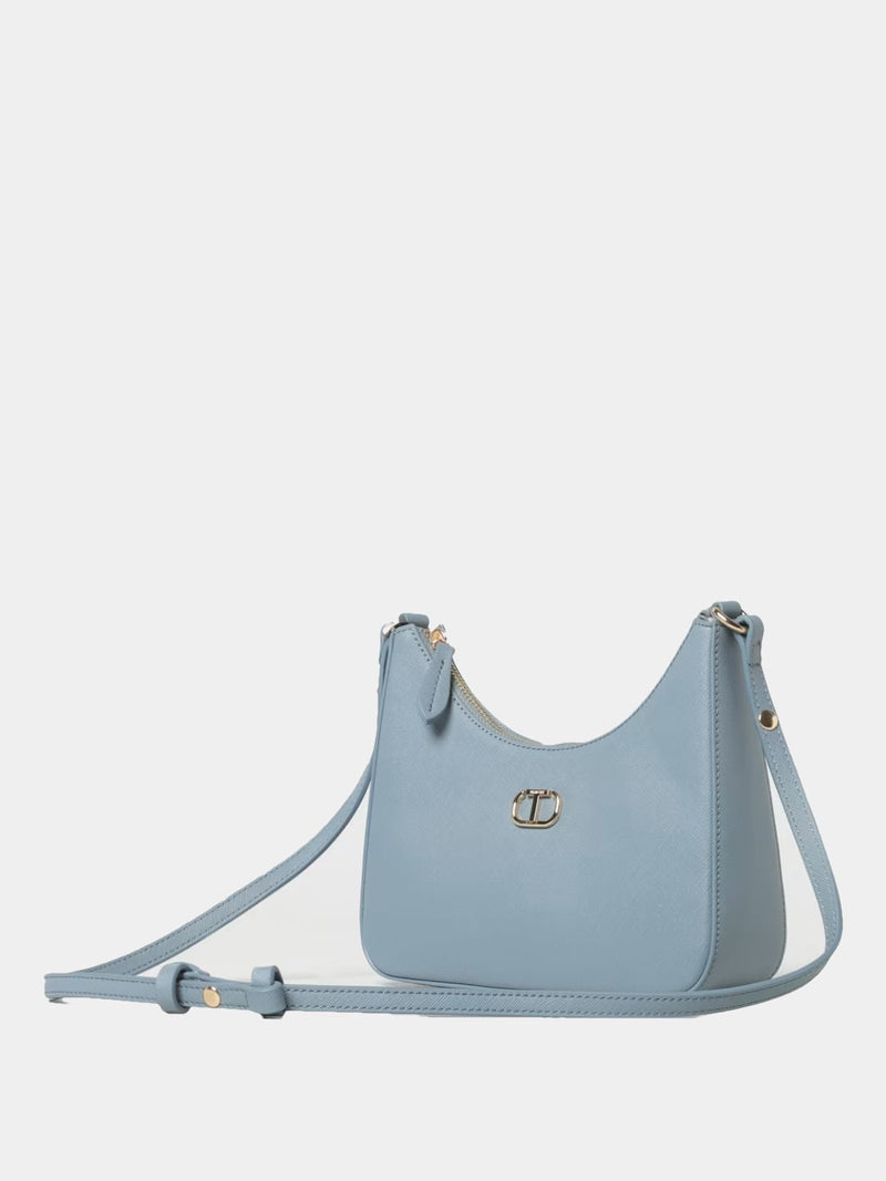 Twinset Borsa Twinset in pelle sintetica saffiano Gainsboro Gray