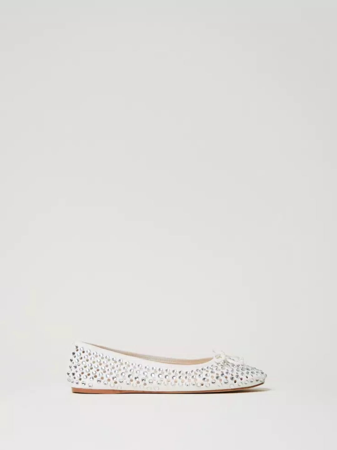 Twinset Ballerine con strass all over Sugar